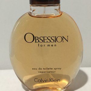 Calvin Klein Obsession for Men Eau de Toilette ~ 4.2 Fl oz. UNBOXED NEW!!